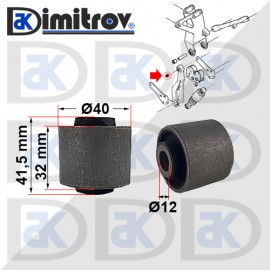 Тампон Ø 12 х Ø 40 х 41,5/32 mm